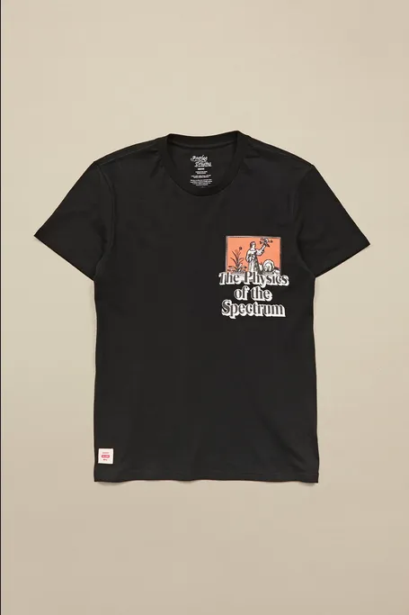 Globe maglietta manica corta da uomo The Physics GB02241002 BLK nero timeless SlimFit