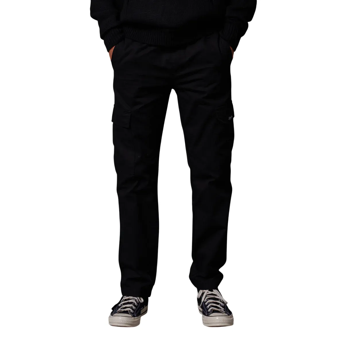 ExtendedSizeRange Dolly Noire pantalone in ripstop da uomo Easy Cargo pa206-qu-01 nero