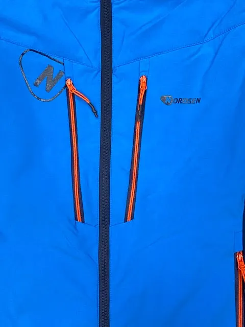 Nordsen Giacca Outdoor Miletto da uomo senza fodera NG3GT32X4F blue traveler Breathable Layer