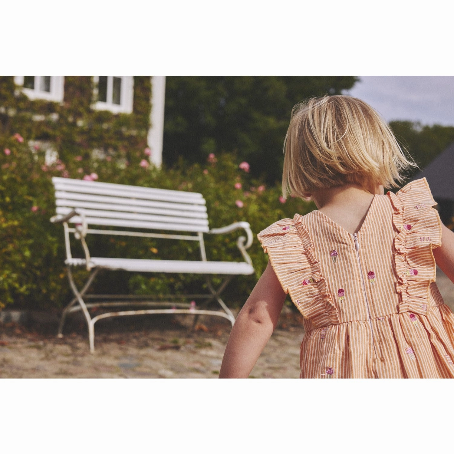 Hust & Claire Mini Rose Morn Kresta Dress Modest Light