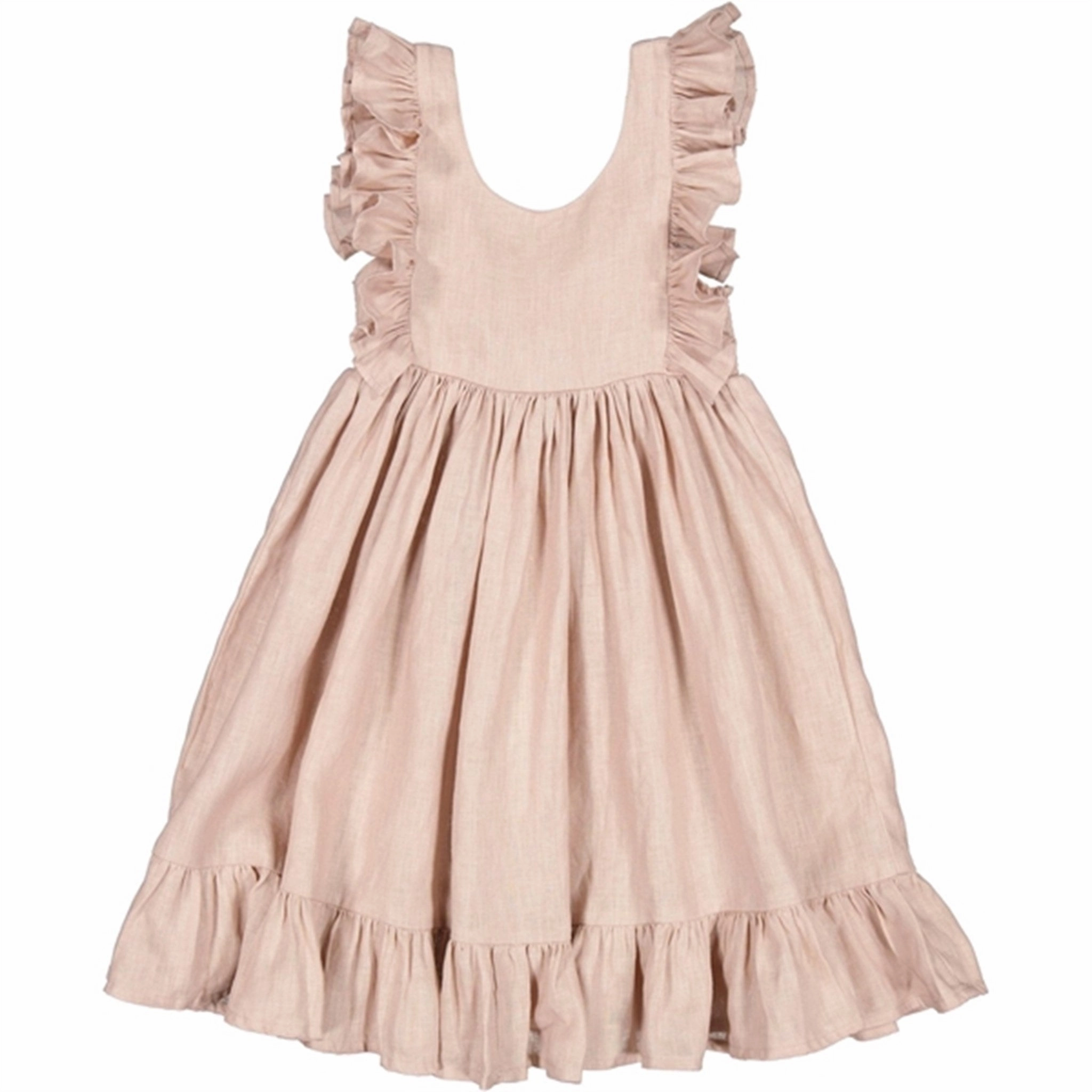 Matte-finish MarMar Faded Rose Danita Frill Dress