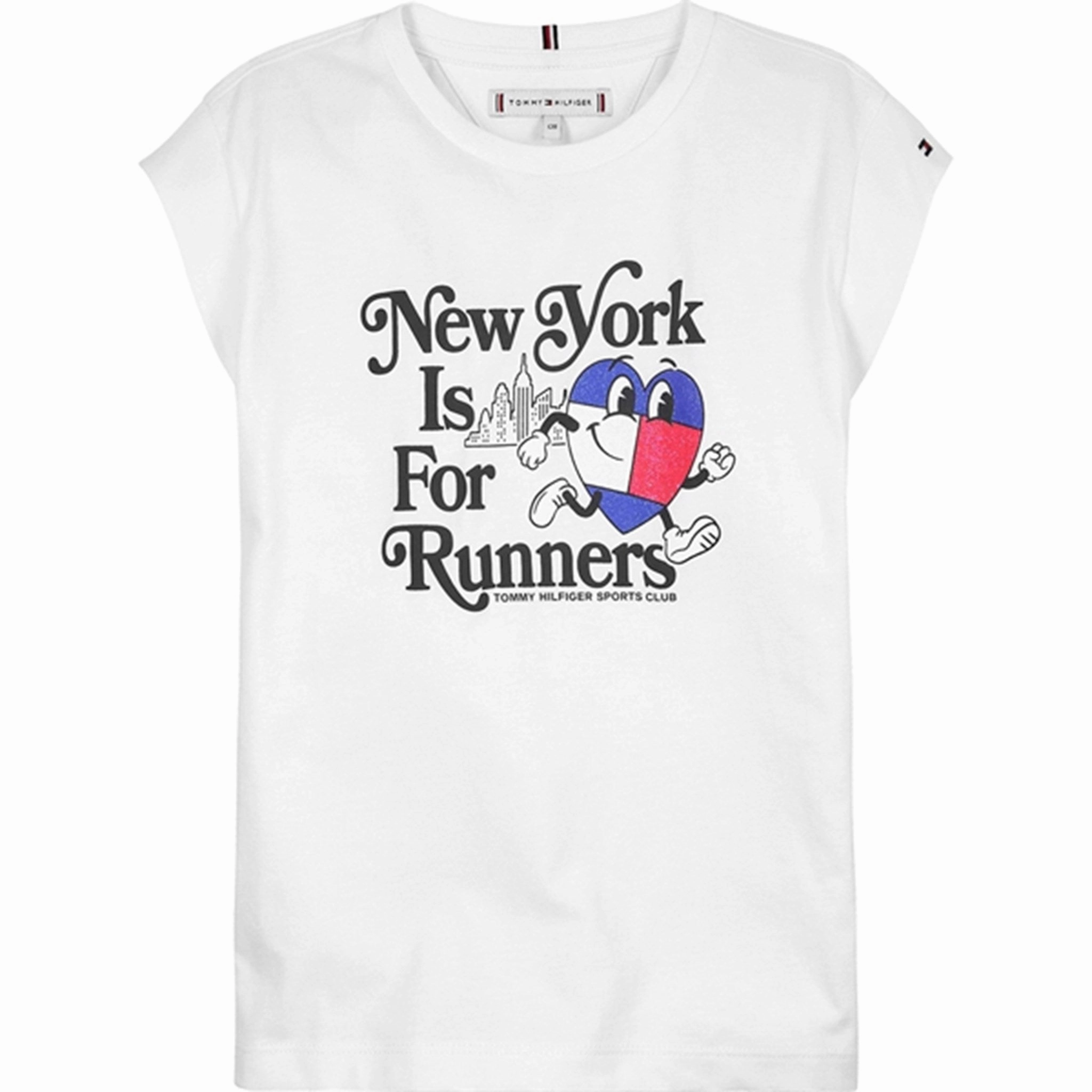 elastic waistband Classic Smart Tommy Hilfiger New York T-Shirt White