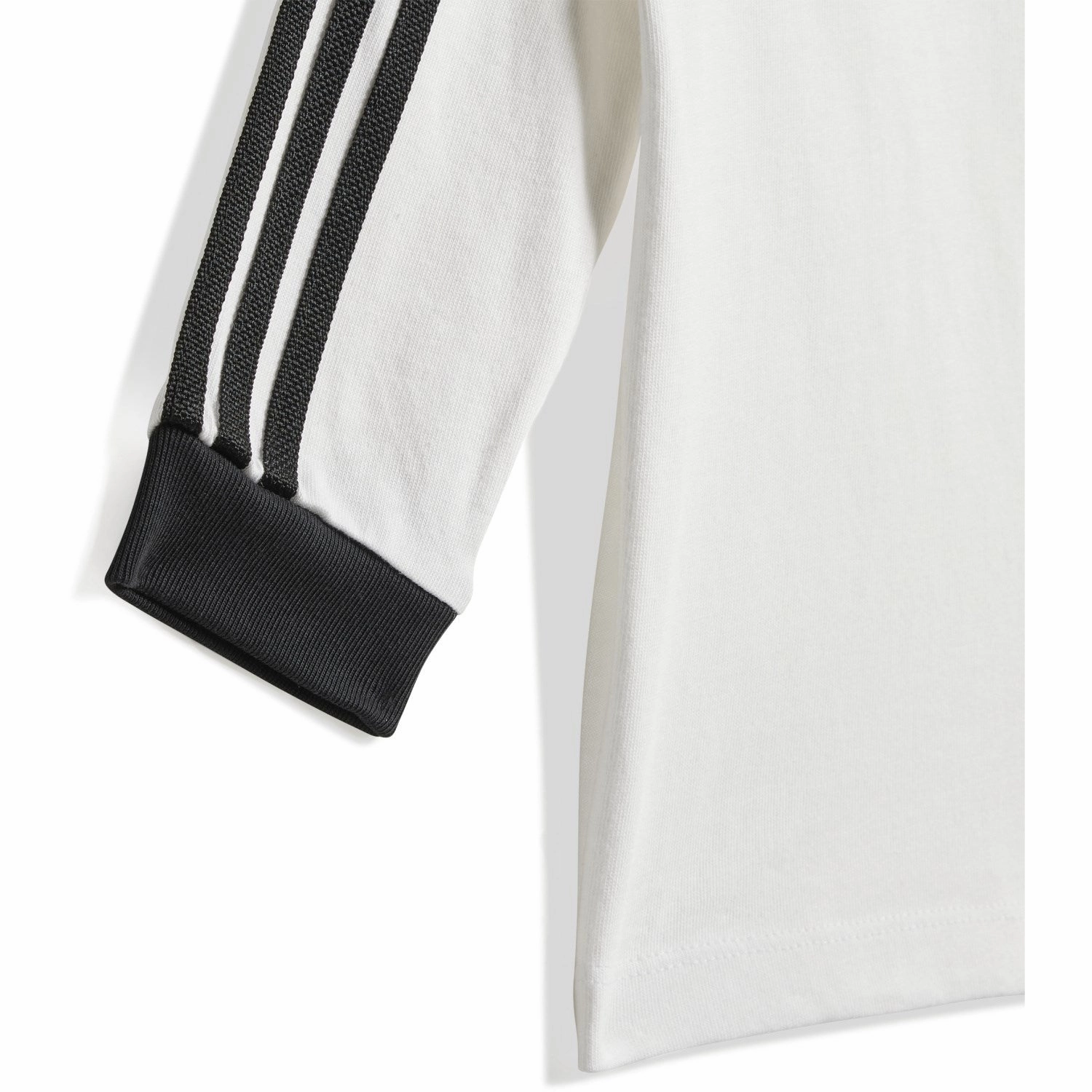 men's style trip adidas Originals White/Black Denim Ls Set
