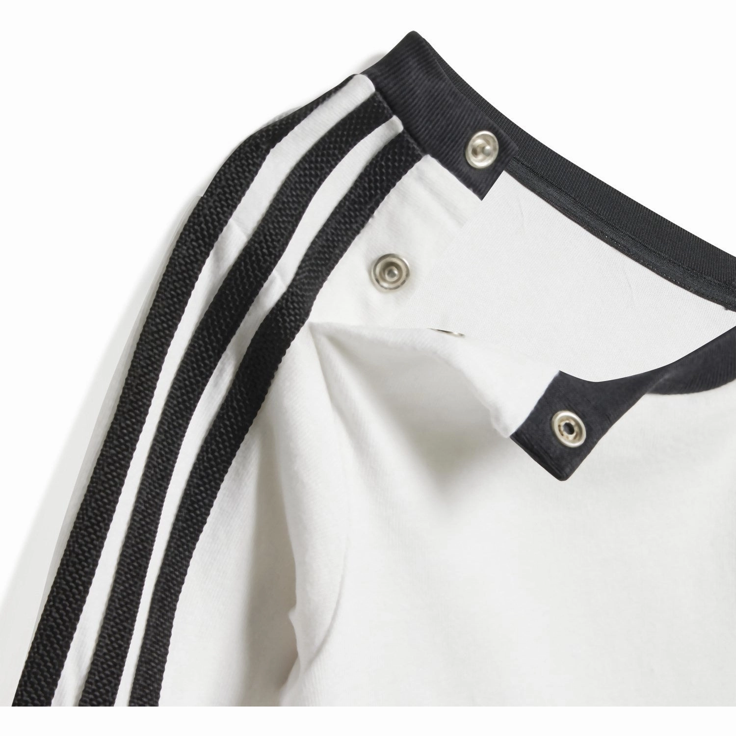 aftersun adidas Originals White/Black Denim Ls Set