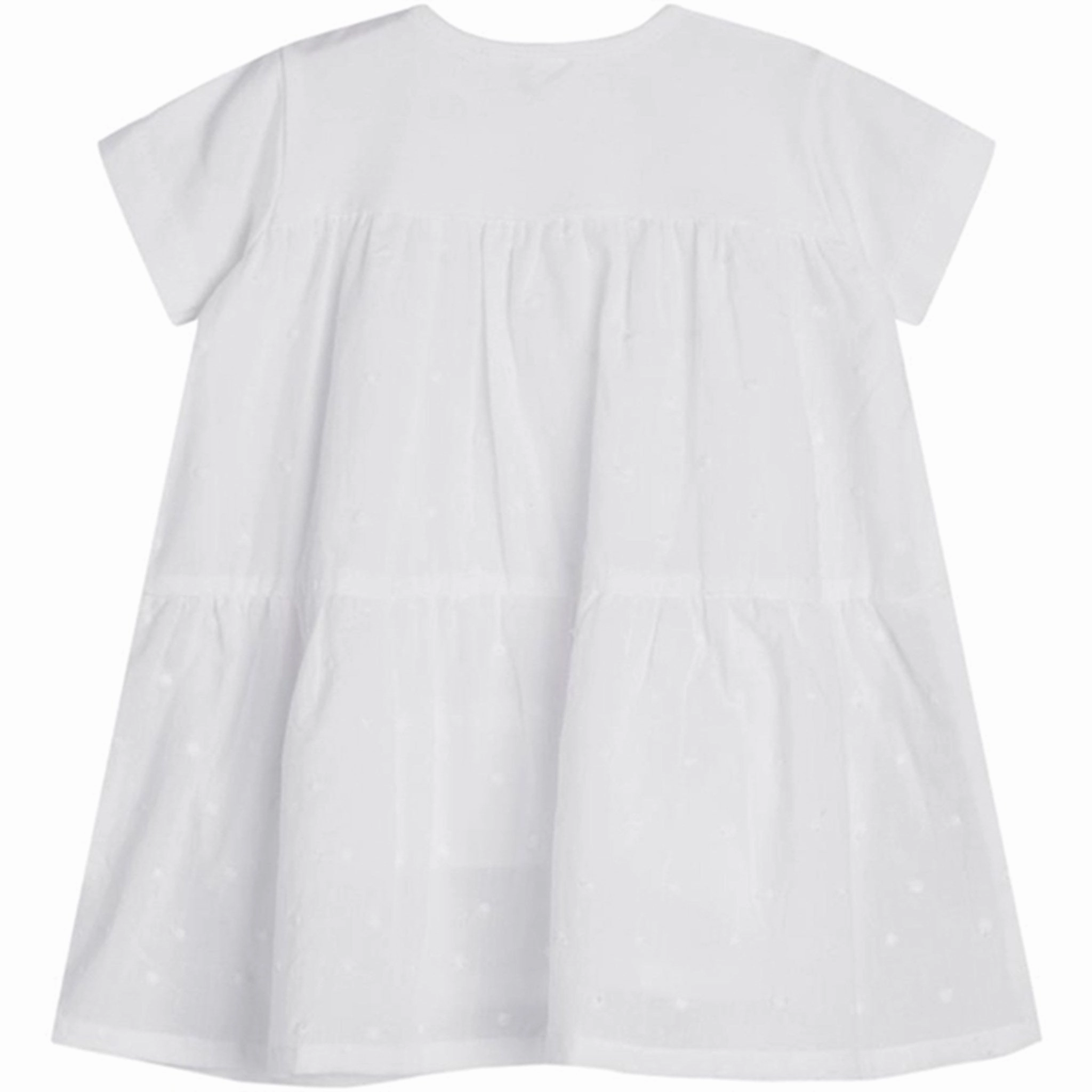 Flattering Cut Fall Outfit Hust & Claire Baby Kristiane Dress White