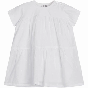 Hust & Claire Baby Kristiane Dress White Cozy and Comfortable