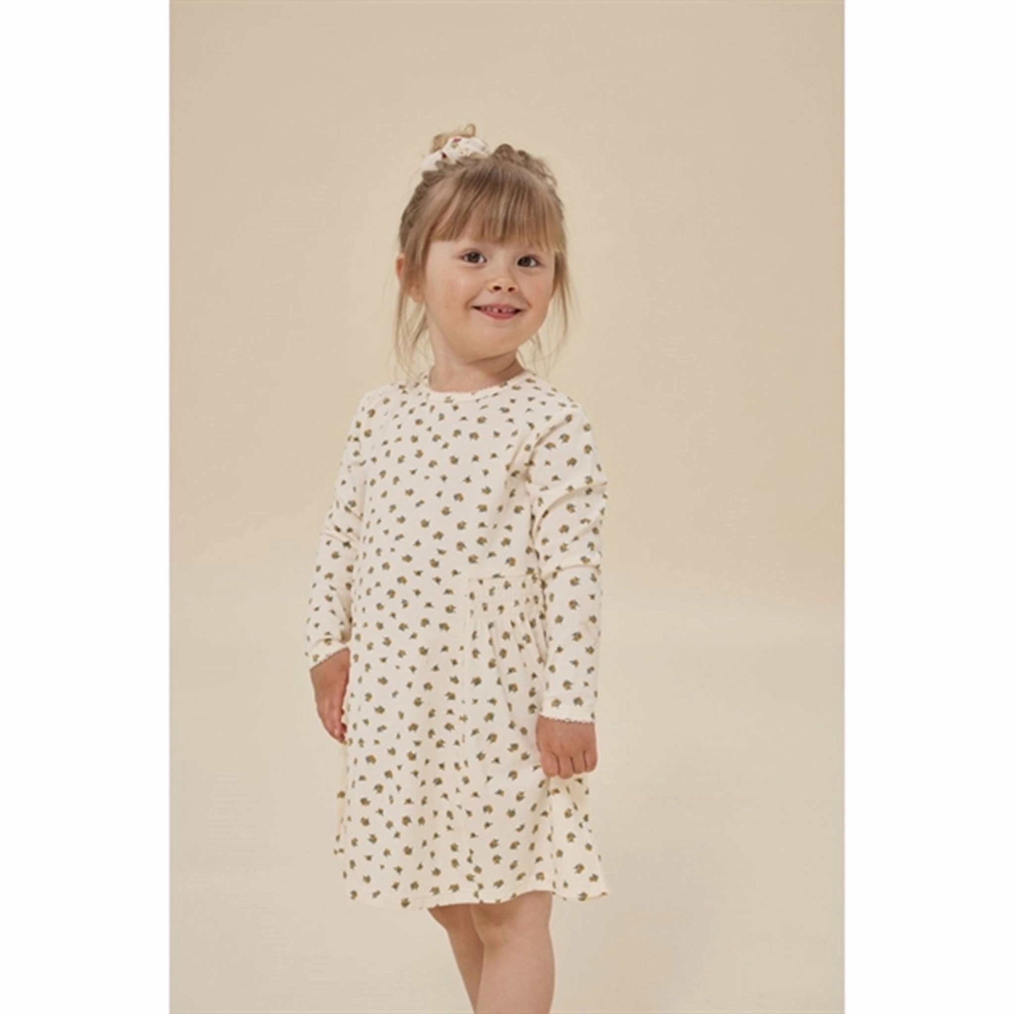 Konges Sl?jd Peonia Limone Basis Dress All Day Boho Tone