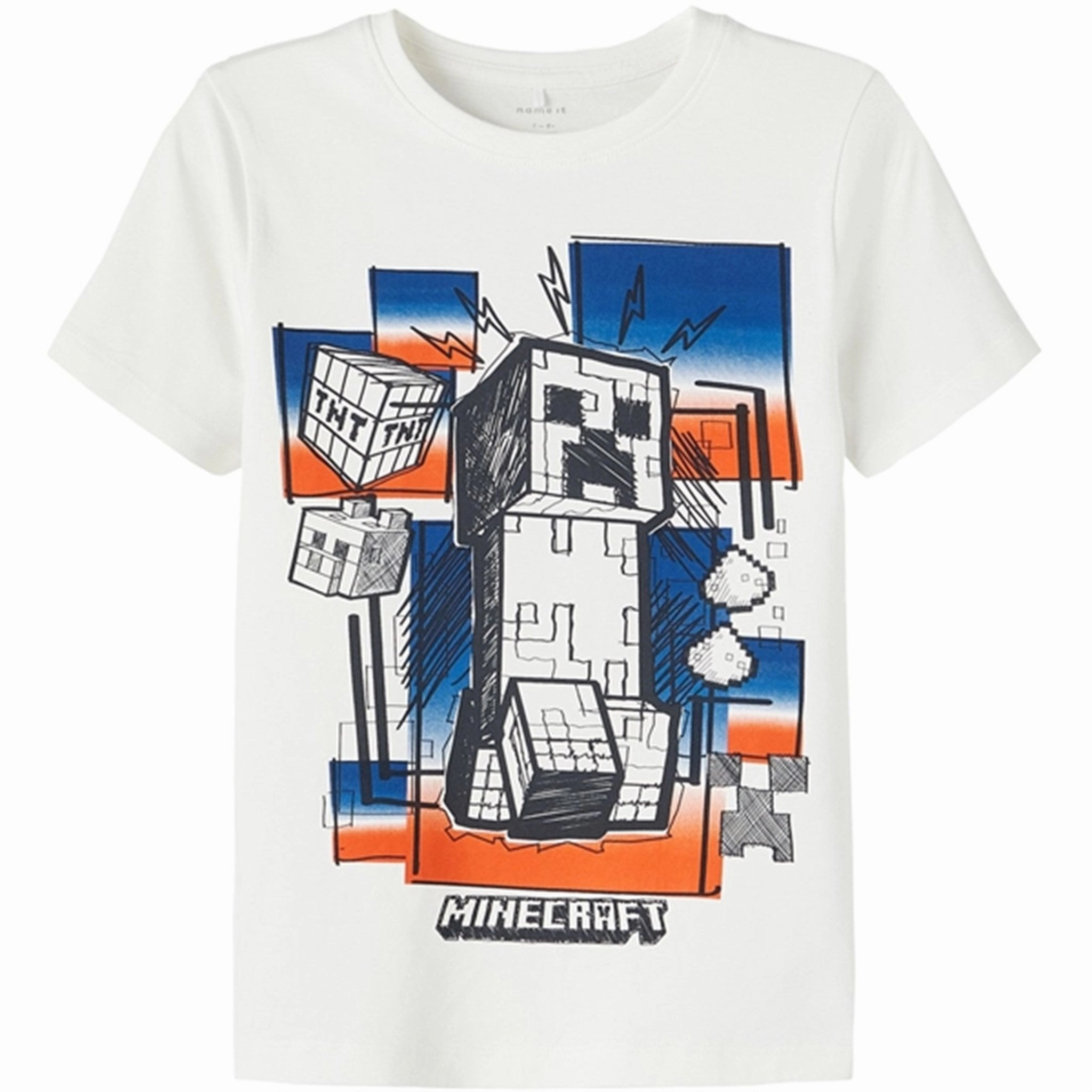 Travel Light Name it White Alyssum Alvaro Minecraft T-Shirt