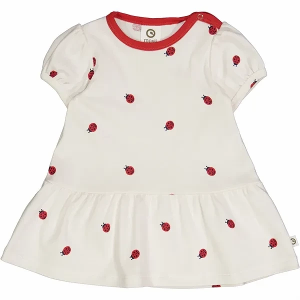 M??sli Balsam Cream/Apple Red/Night Blue Ladybird Dress Sharp Edge