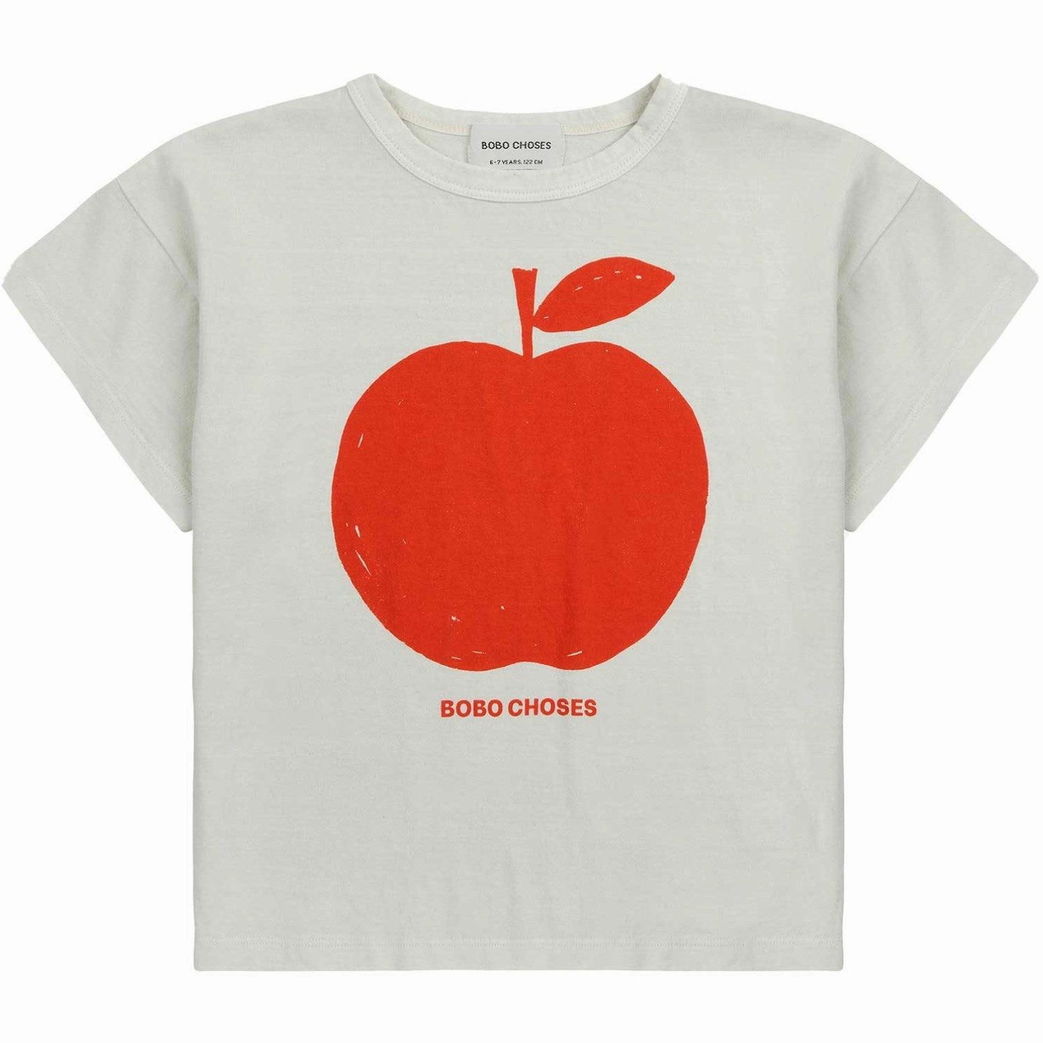 Chic Comfort Style Bobo Choses Offwhite Poma Ecru T-Shirt