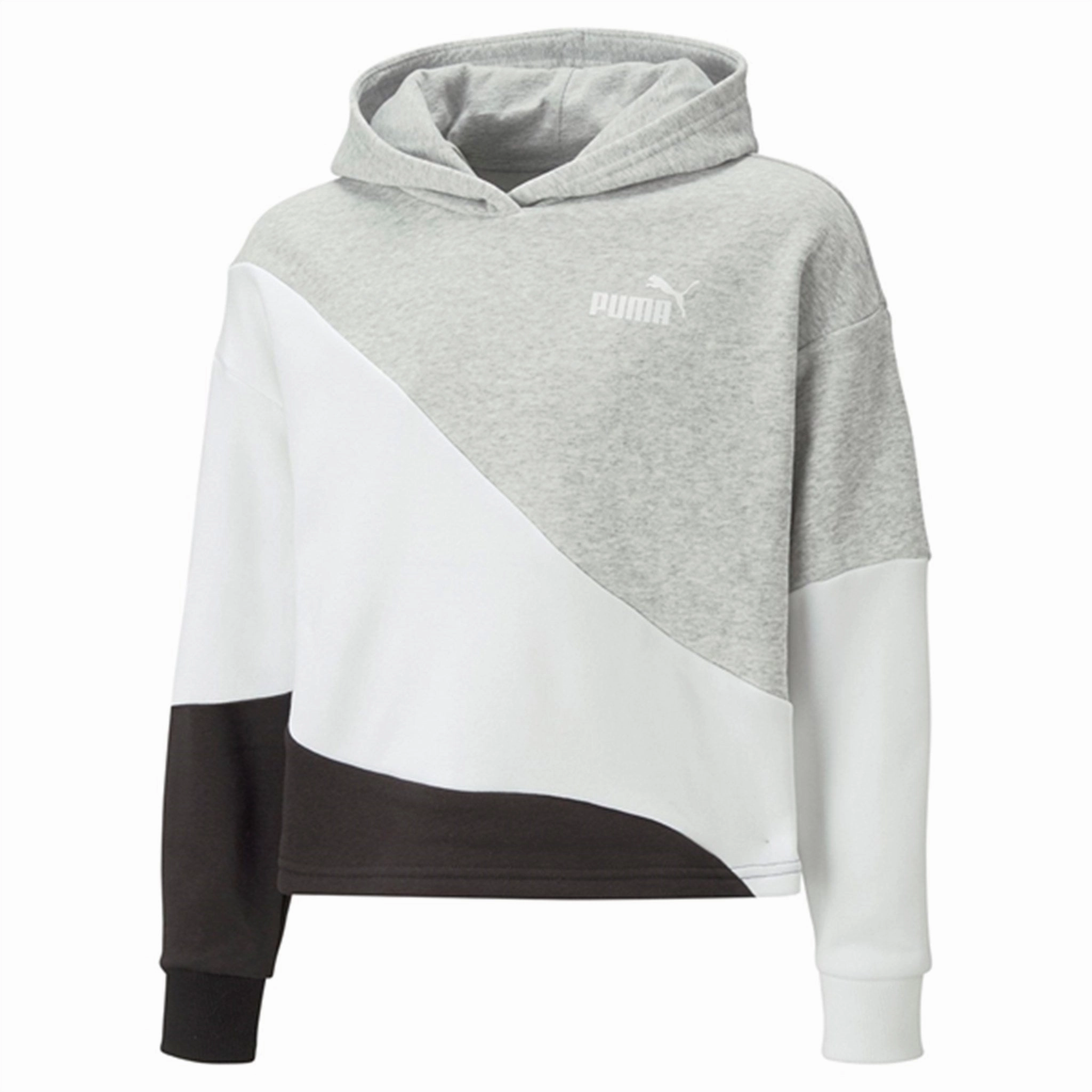Minimalist Look Puma Hoodie Puma Grey/White/Black