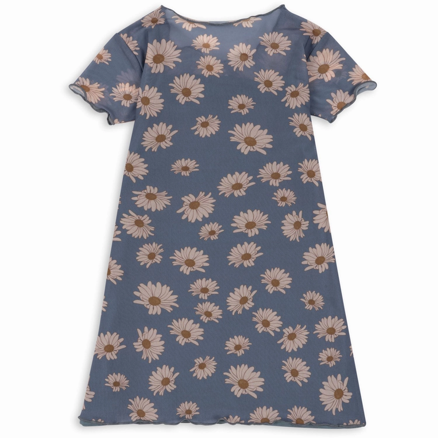 Konges Sl?jd Daisy Blue Mel Dress All-Day Wear Smart Fashion