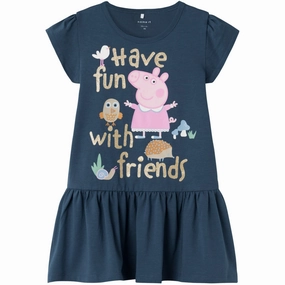 Everyday Ready Event Perfect Name It Dark Denim Jassa Peppa Pig Dress