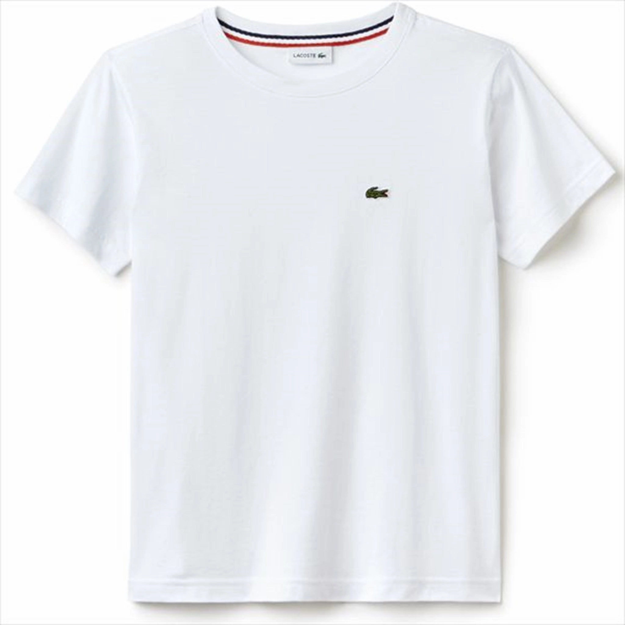 Trendy Layering Lacoste T-Shirt Blanc