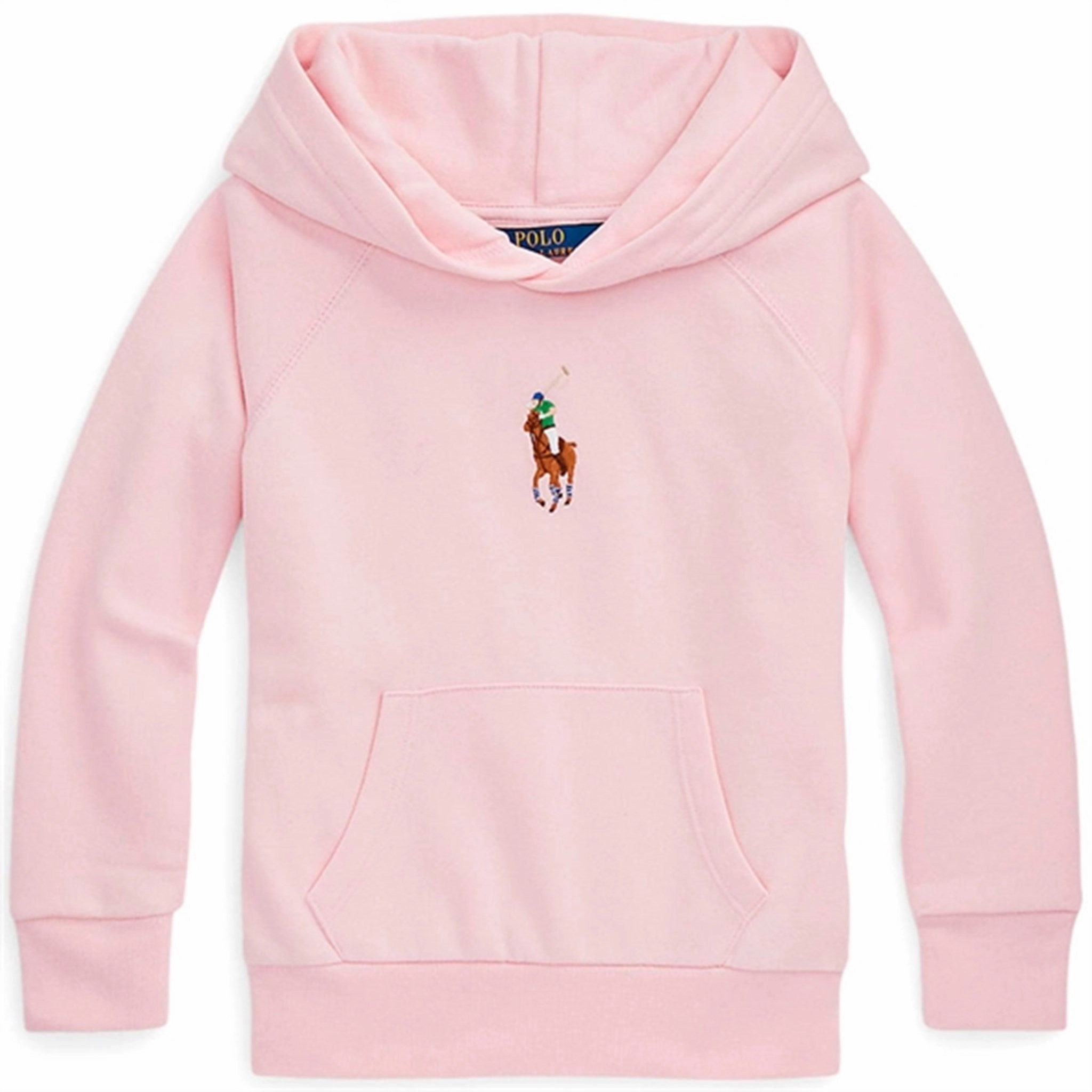 Polo Ralph Lauren Girl Hoodie Hint Of Pink Lightweight Layer Soft touch finish