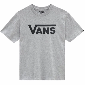 VANS Classic T-shirt Athletic Heather Black Spandex Enhanced Elasticity Luxury exclusivity