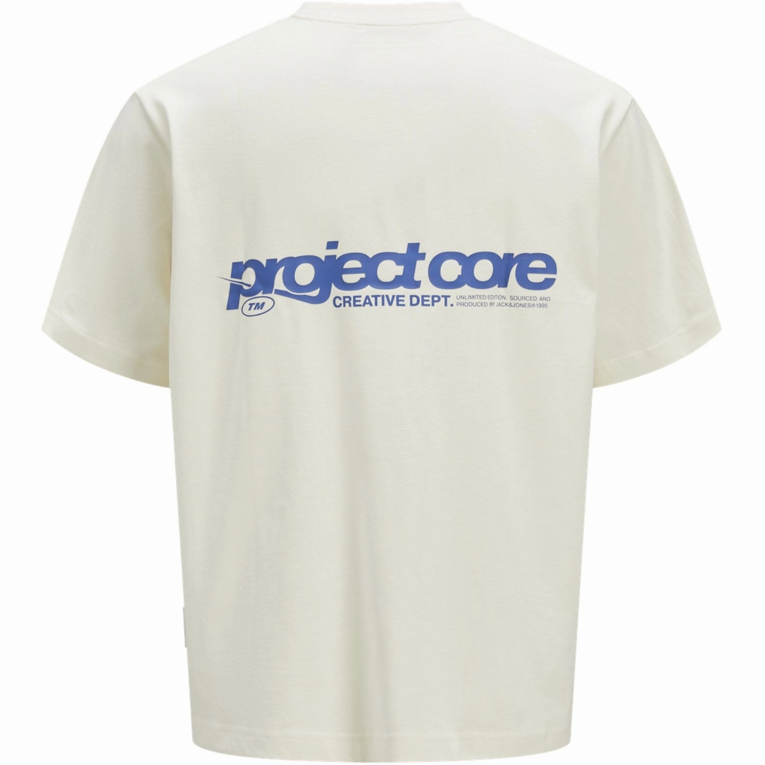 Jack & Jones Junior Sweet Corn Union Back Print T-Shirt Crew Neck Fashionable Piece