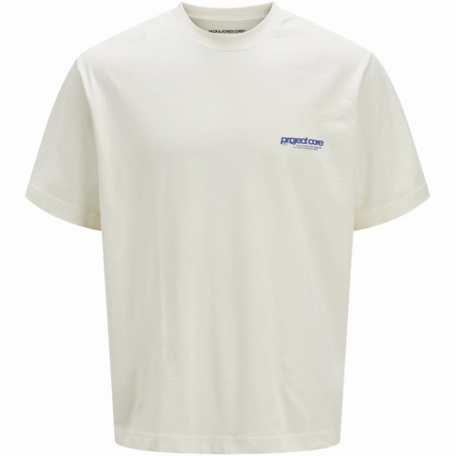 Cozy Look Wear Jack & Jones Junior Sweet Corn Union Back Print T-Shirt Crew Neck