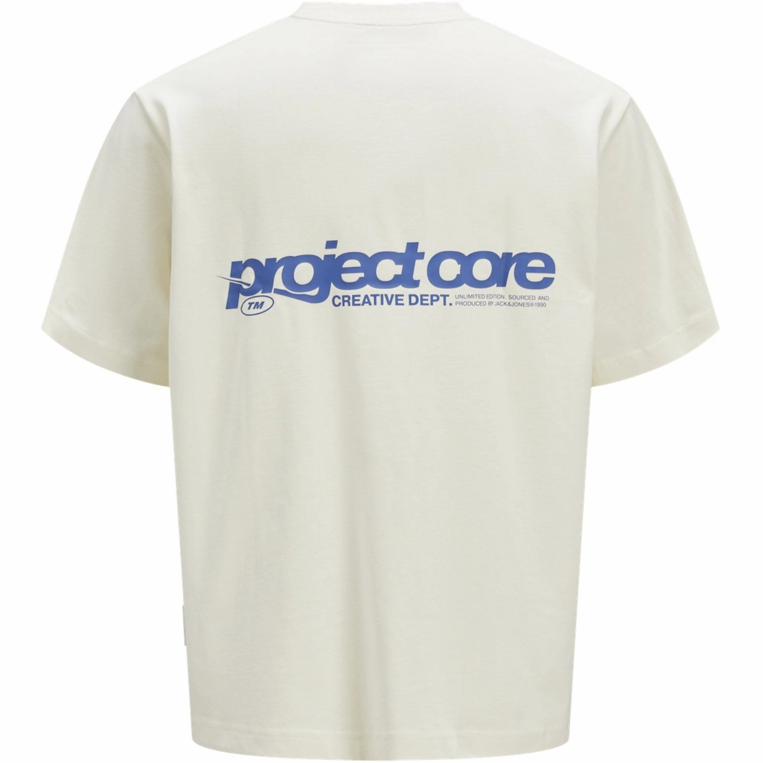 Fresh and Cool Streetwear Jack & Jones Junior Sweet Corn Union Back Print T-Shirt Crew Neck