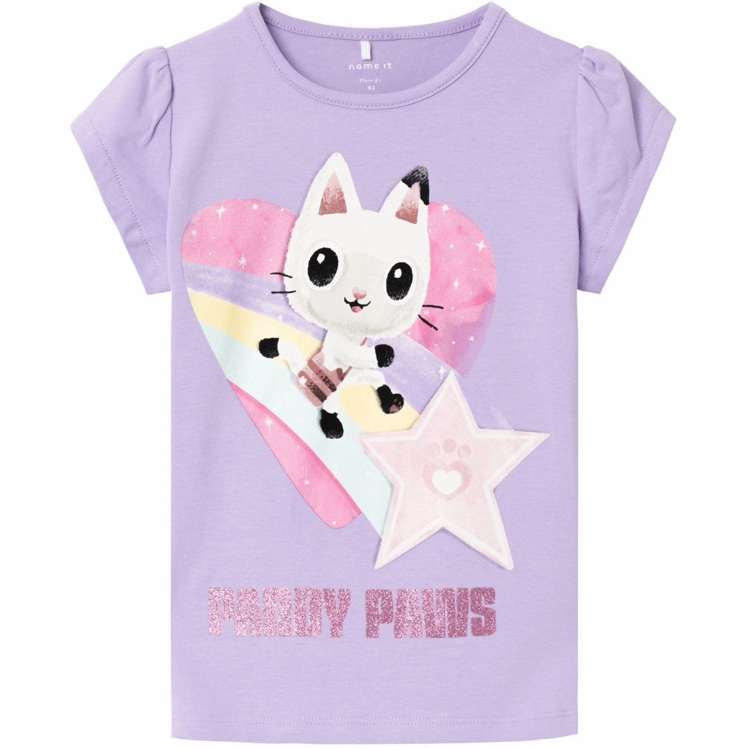 Name It Purple Rose Mamma Gabby T-Shirt Subtle Embroidery Adult Wear