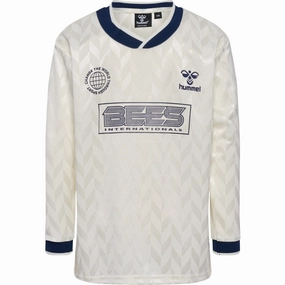 Hummel Marshmallow Pleks T-Shirt L/S Abrasion Resistant Edges Layered Hemline