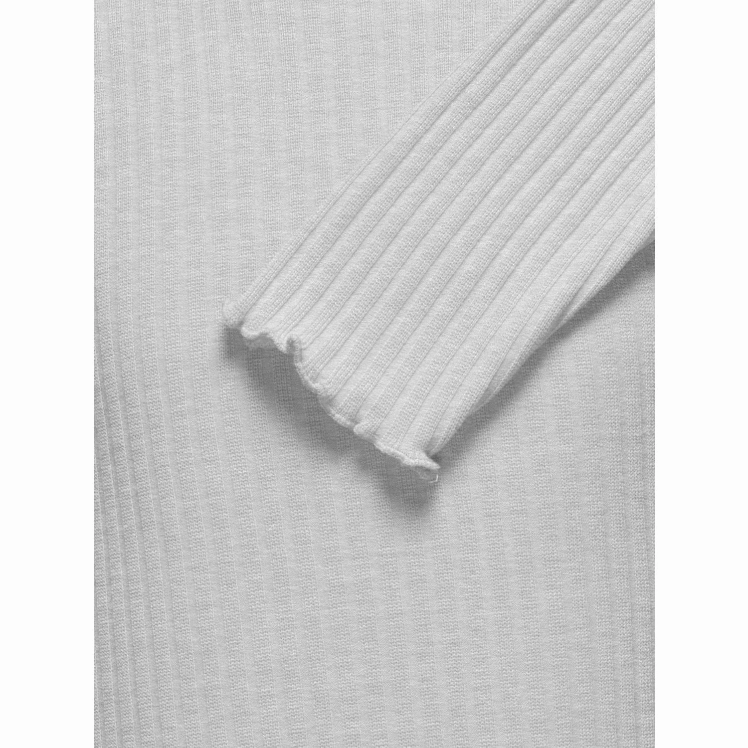 Travel Friendly Wrinkle Free Care kids ONLY Light Grey Melange Nella O-Neck Blouse Noos