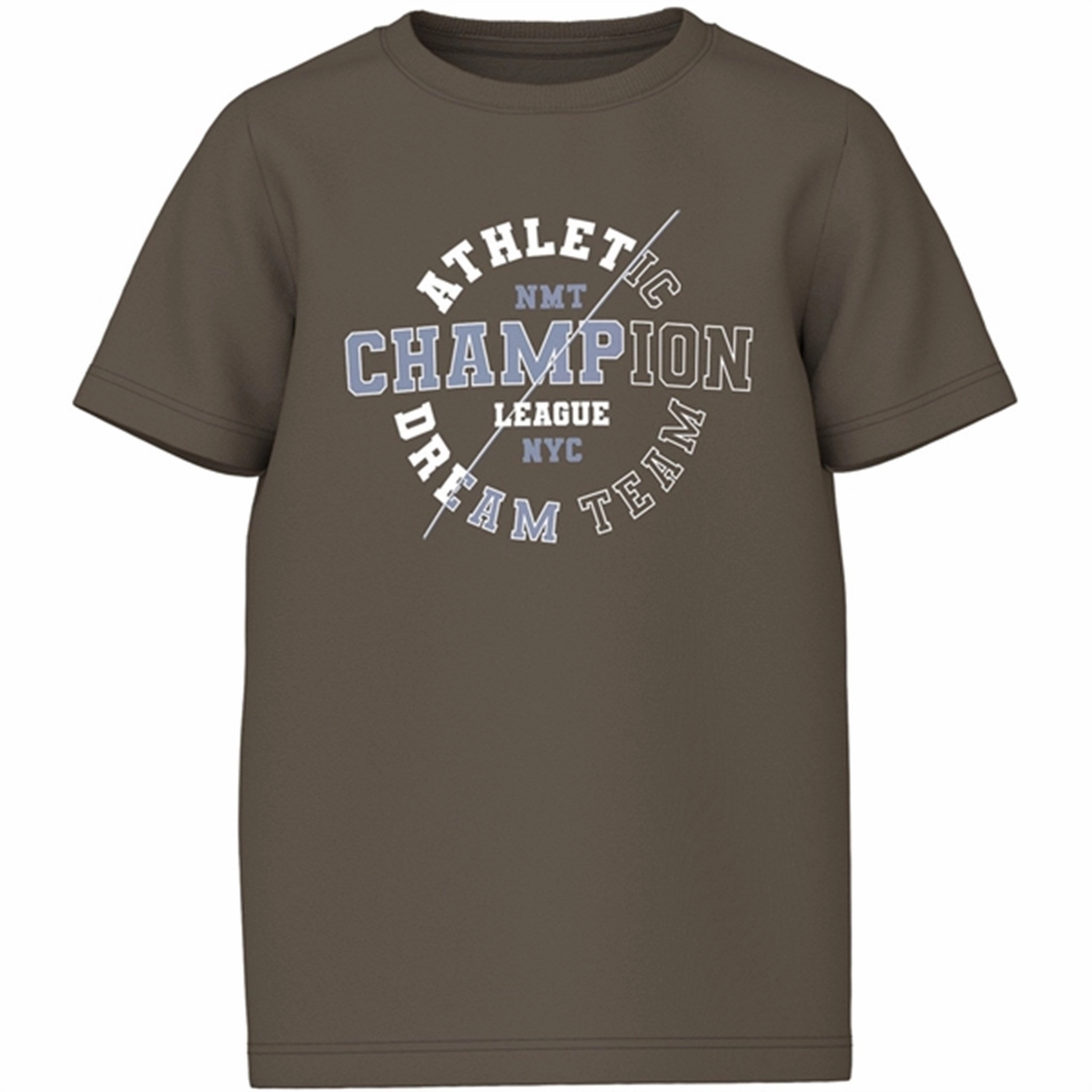 Name it Crocodile Vilogo T-Shirt Ribbed Collar Trim Breathable Design