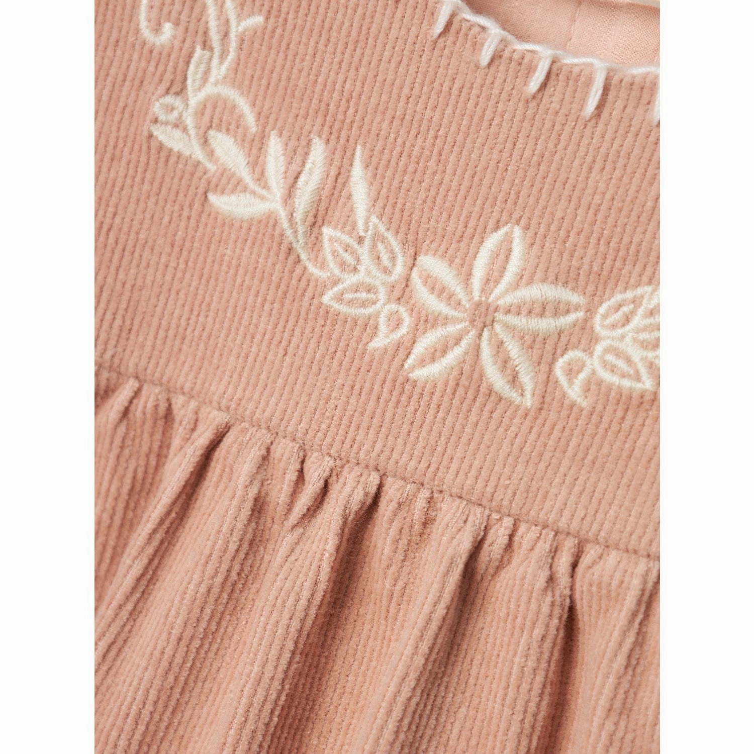 Lil'Atelier Rugby Tan Revelle Corduroy Dress Tailored Fit