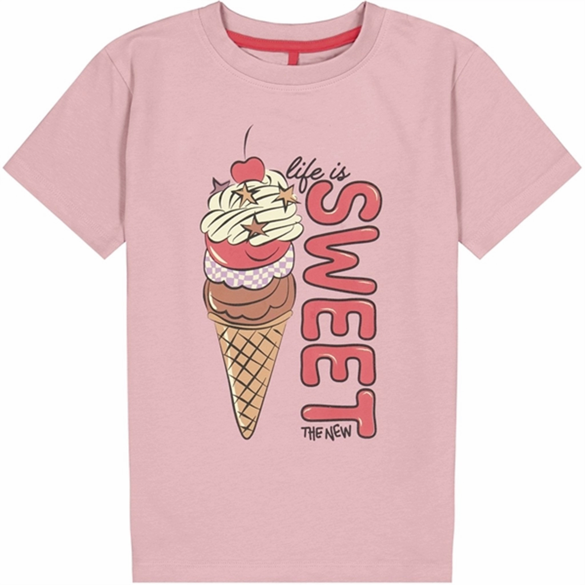 Seasonal Layer right size The New Pink Nectar Jory T-shirt