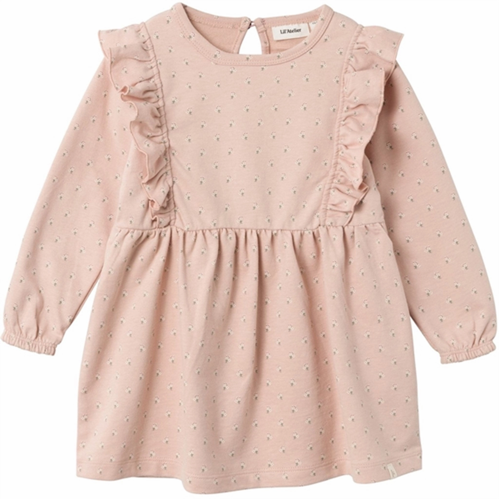 Lil'Atelier Rose Dust Fanja Sweat Dress Grace Soft Urban Mood