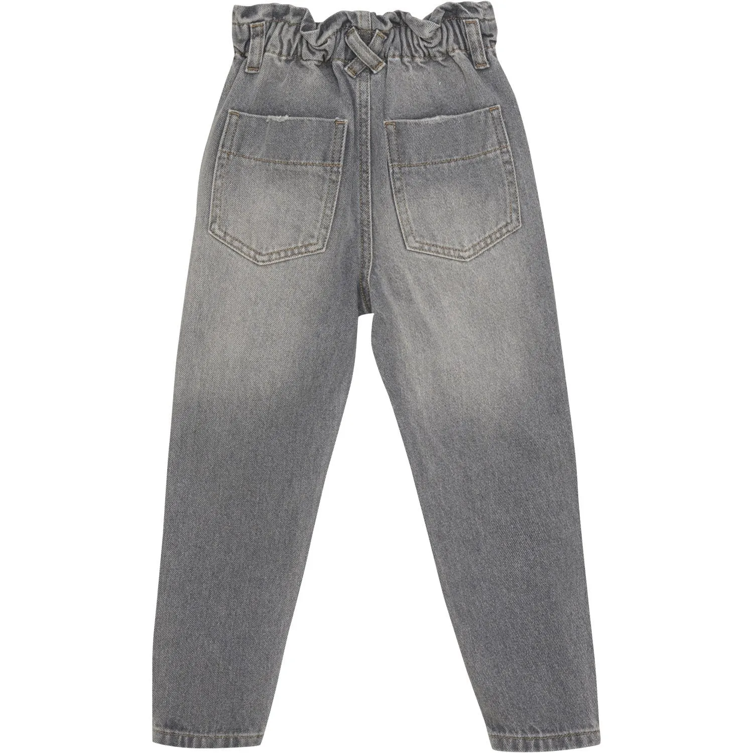 Premium Denim Comfort Stretch En Fant Light Grey Denim Jeans Mom Fit Denim