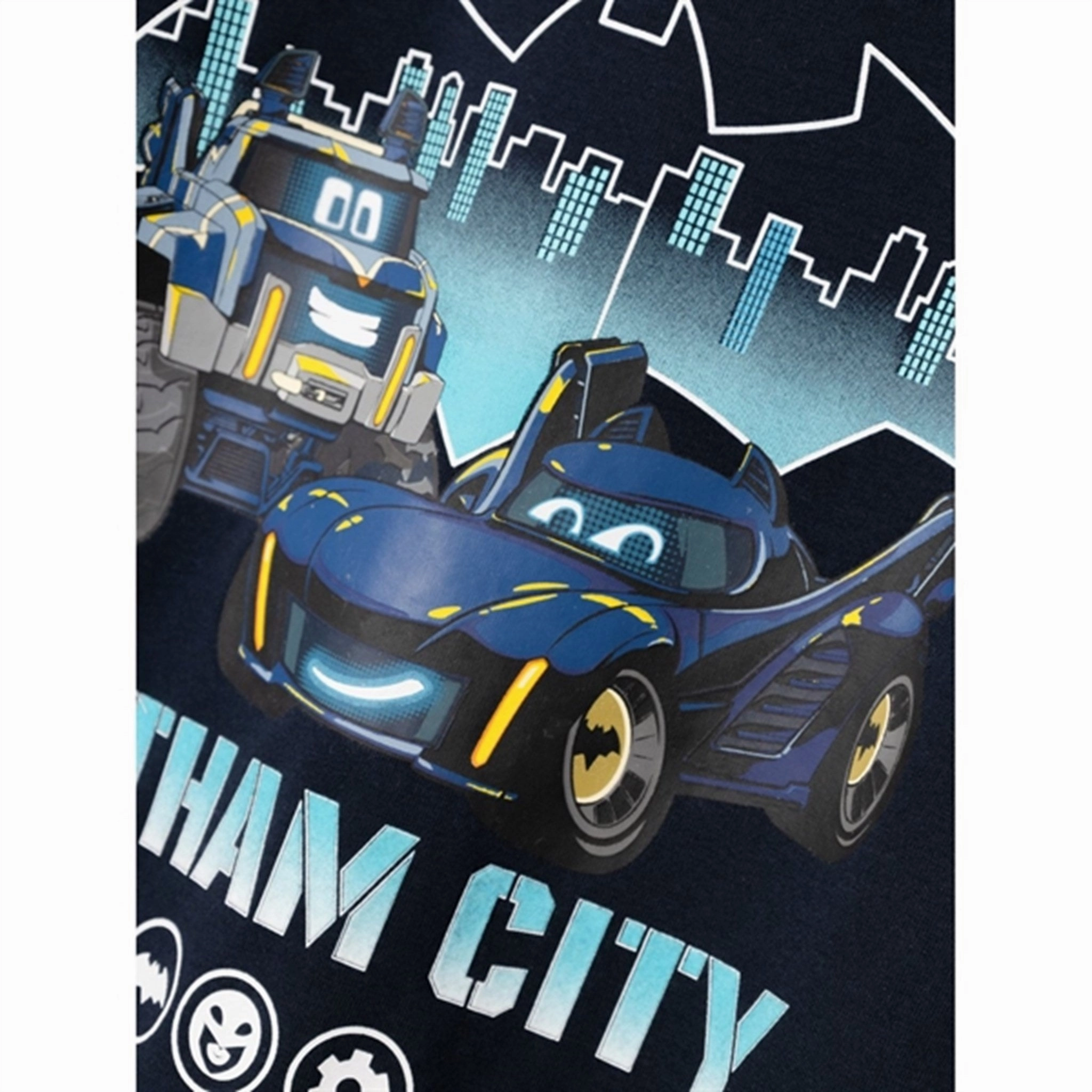 Name it Dark Sapphire Felian Batwheels Blouse Flatlock stitching Stretch Fit Technology