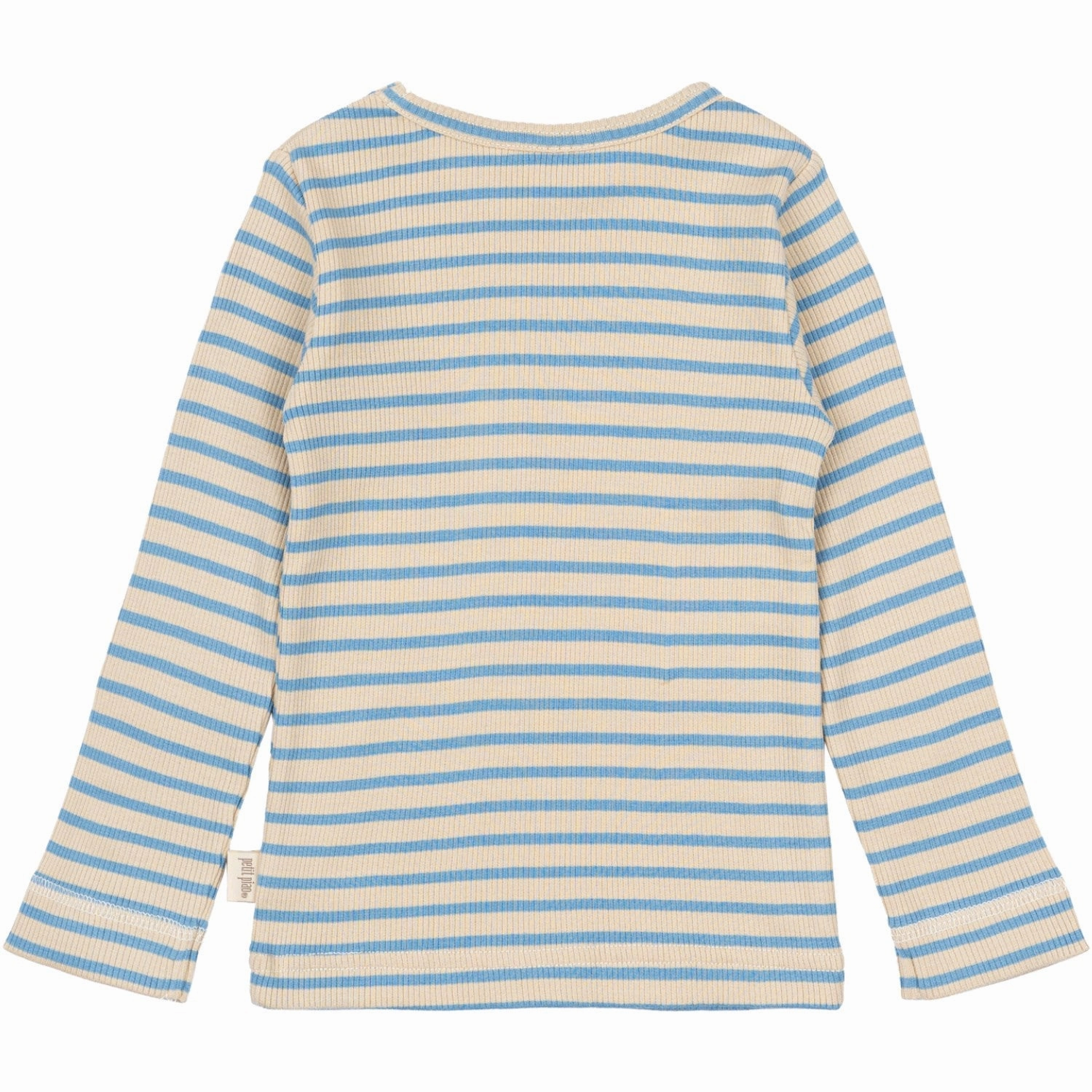Summer Camp Fall Fashion Petit Piao Allure Blue/Dark Off White Blouse Modal Striped