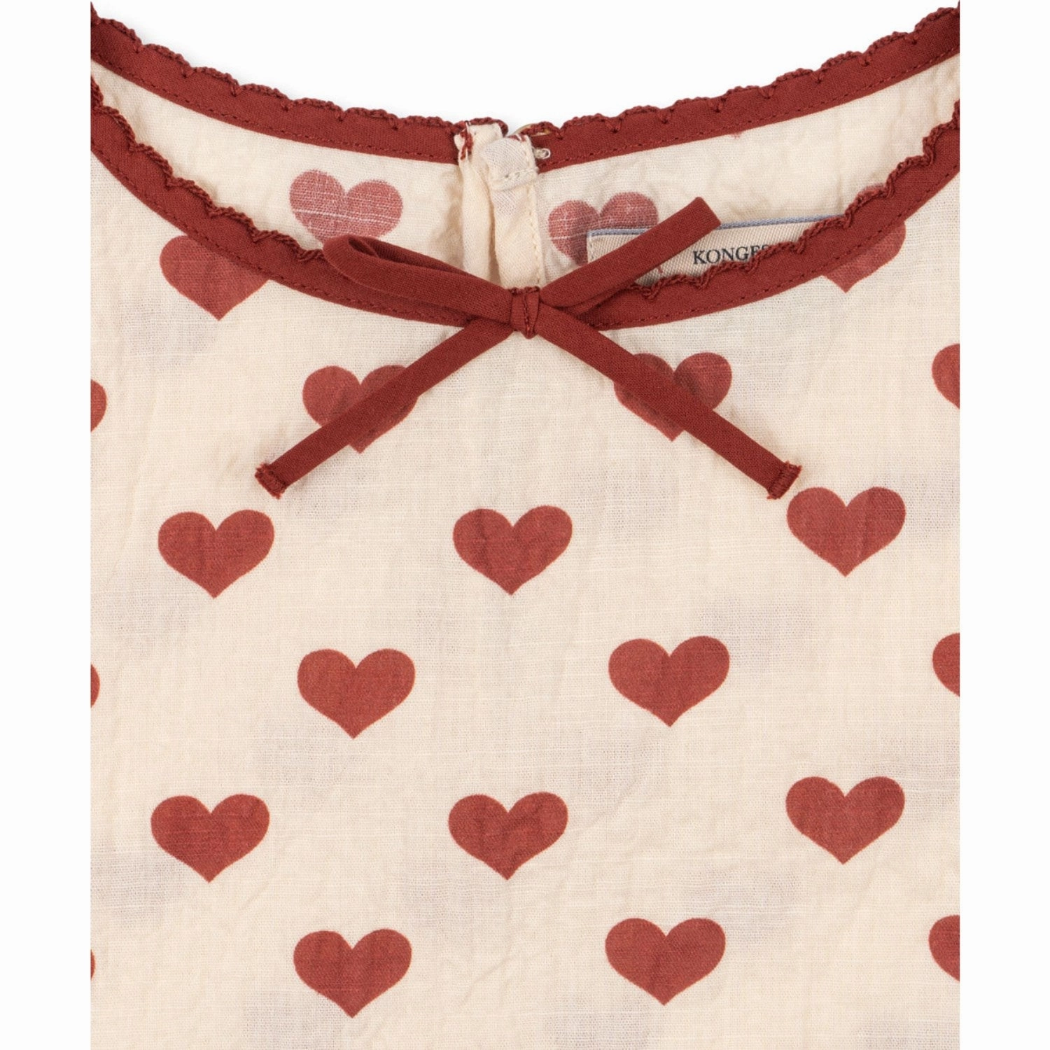 Konges Sl?jd Amour Rouge Ava Slip Dress Gots Easy Layering