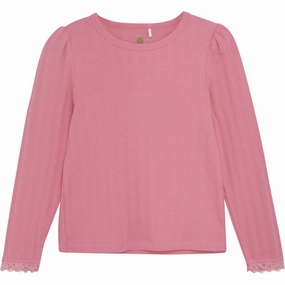 Sustainable fashion En Fant Confetti T-Shirt Ls Pointelle