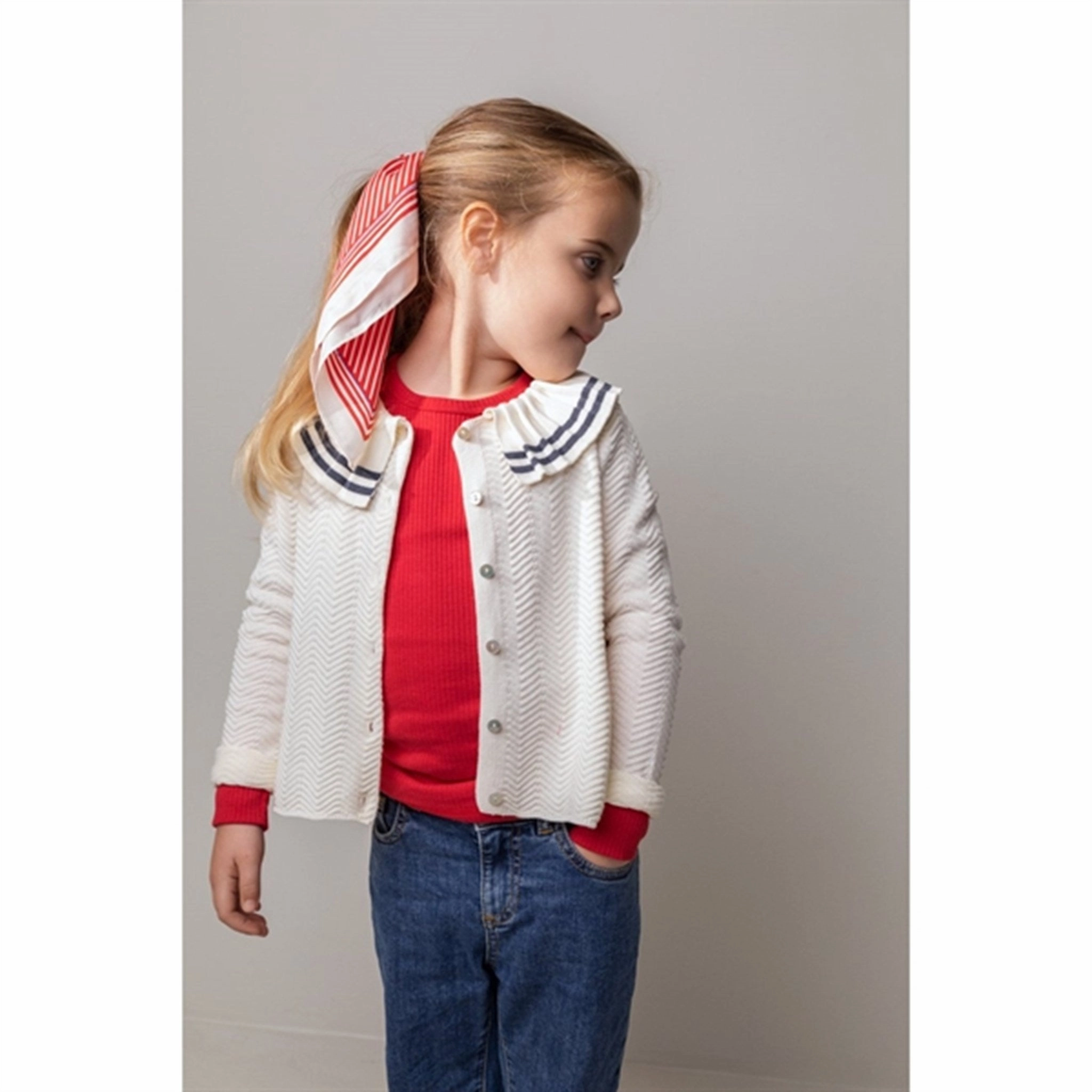 MarMar Modal Red Currant Blouse Plain Cruise Collection Winter Layering