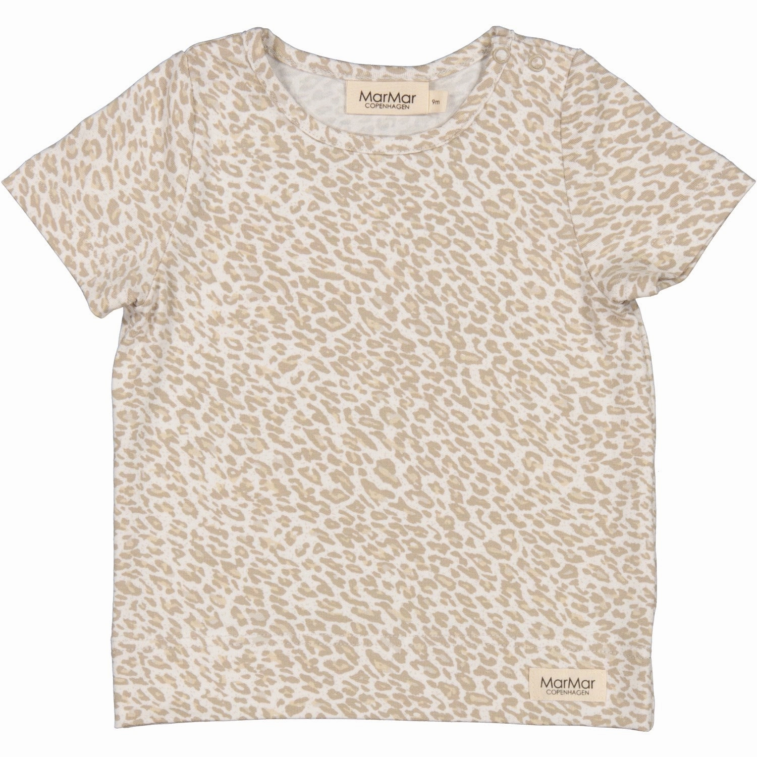 long sleeved MarMar Leopard Beige Leo Tee SS T-Shirt