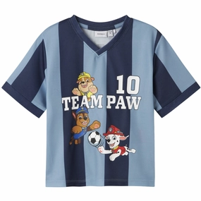 Seasonal Trend Name It Dusty Blue Nmmjakari Paw Nreg Poly Top Cplg