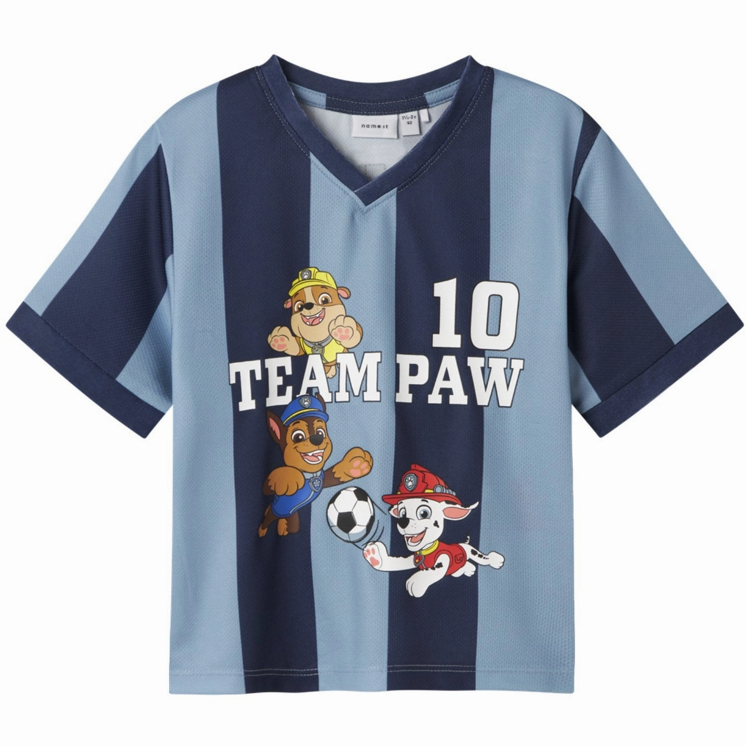 Seasonal Trend Name It Dusty Blue Nmmjakari Paw Nreg Poly Top Cplg