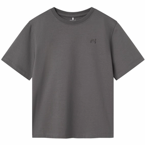 Name It Lava Smoke Greg Regular T-Shirt Noos Vintage Look Stretch Knit