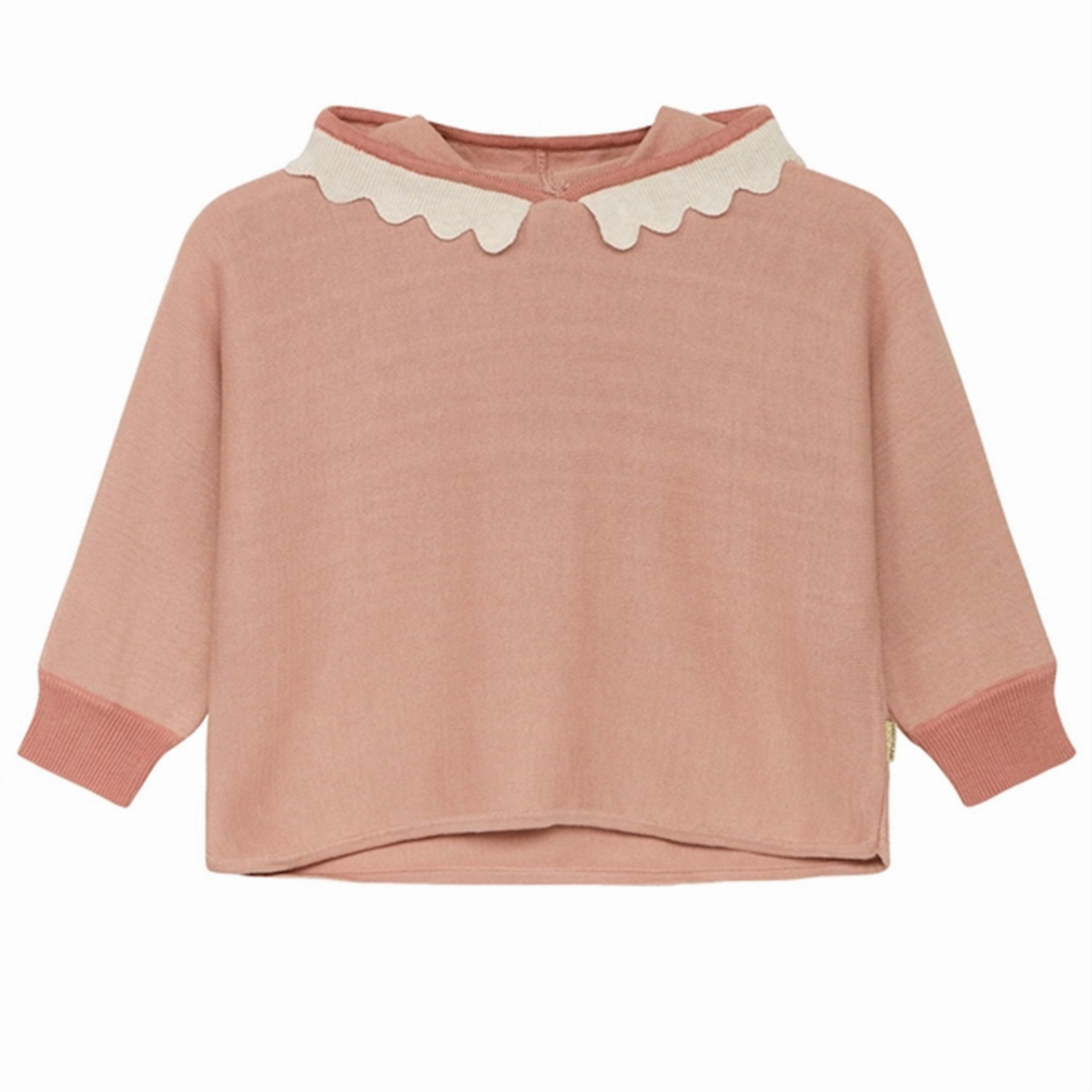 Sustainable Dye Process Hust & Claire Mini Desert Red Poppy Poncho Blouse