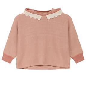 Street Style Hust & Claire Mini Desert Red Poppy Poncho Blouse