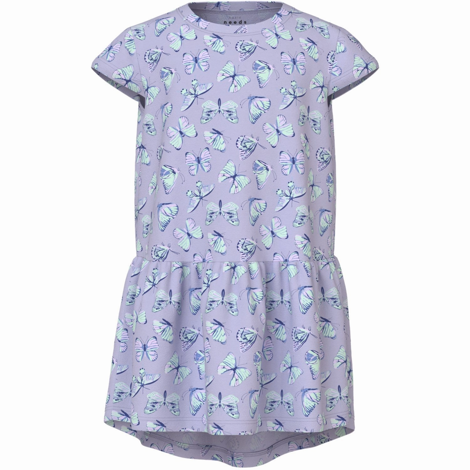 Name It Purple Heather Butterflies Vigga Capsl Dress F1 Noos Balanced Shape foldable