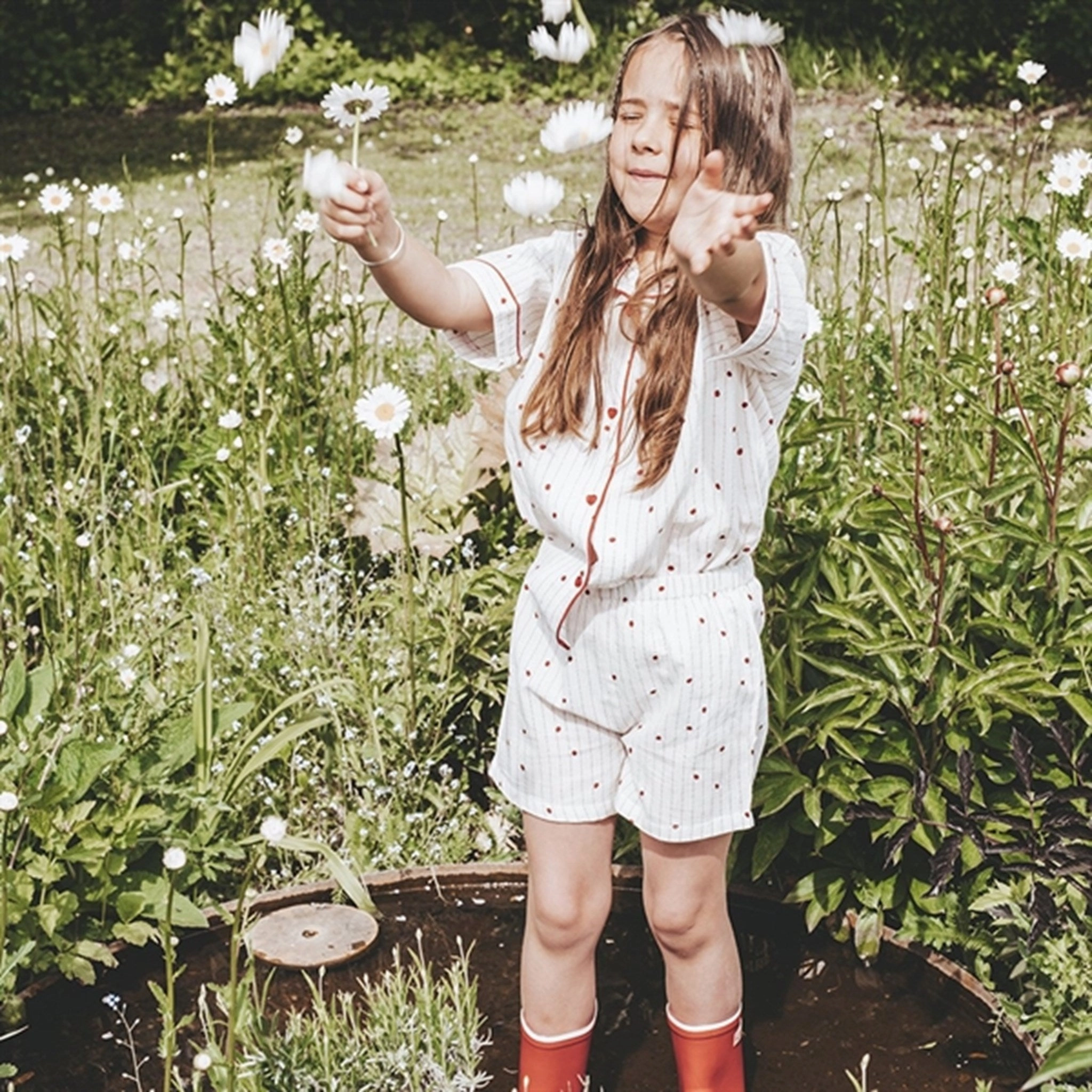 That's Mine Lady Dots Krista Shirt Minimalist Aesthetic Odor Control Technology