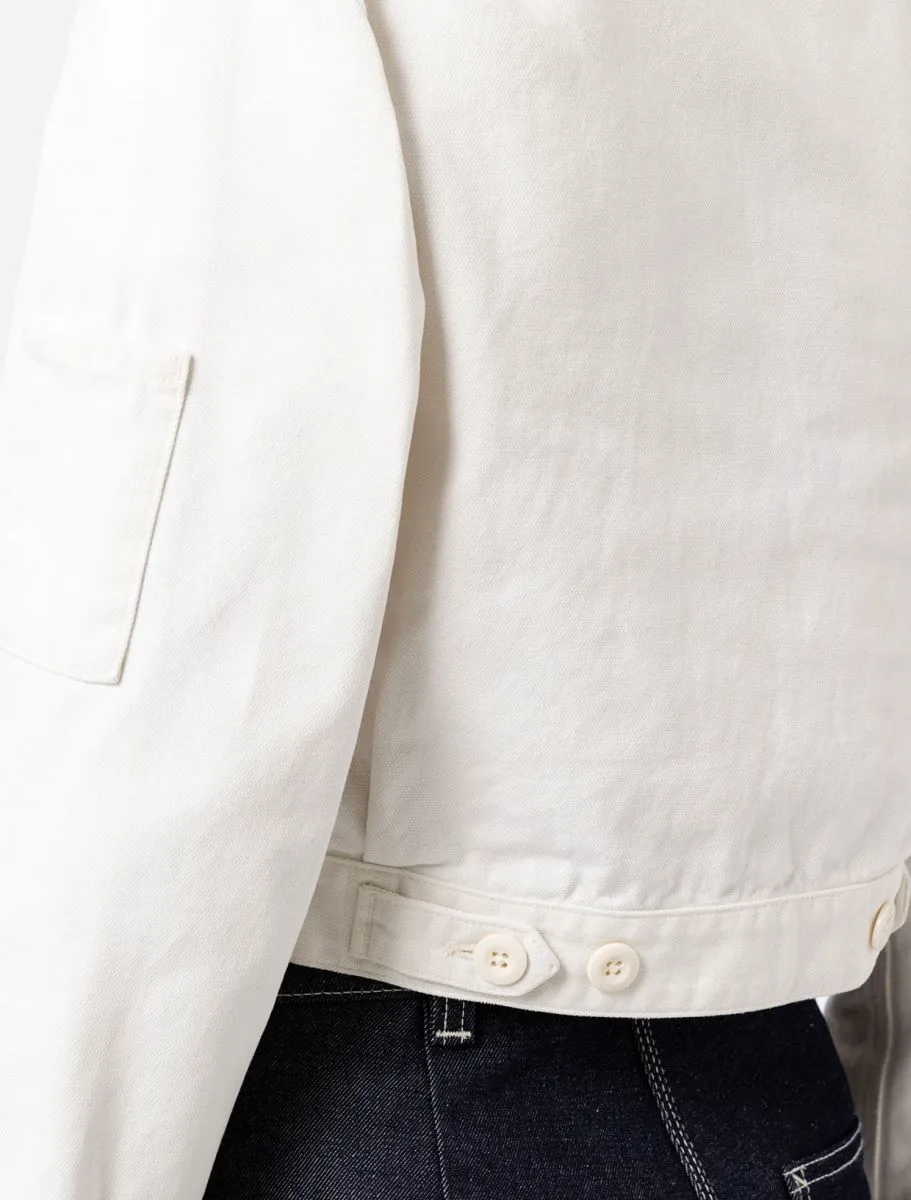 Dickies giacca da donna in canvas Duck DK0A4XMSC431 bianco latte Weatherproof Coating