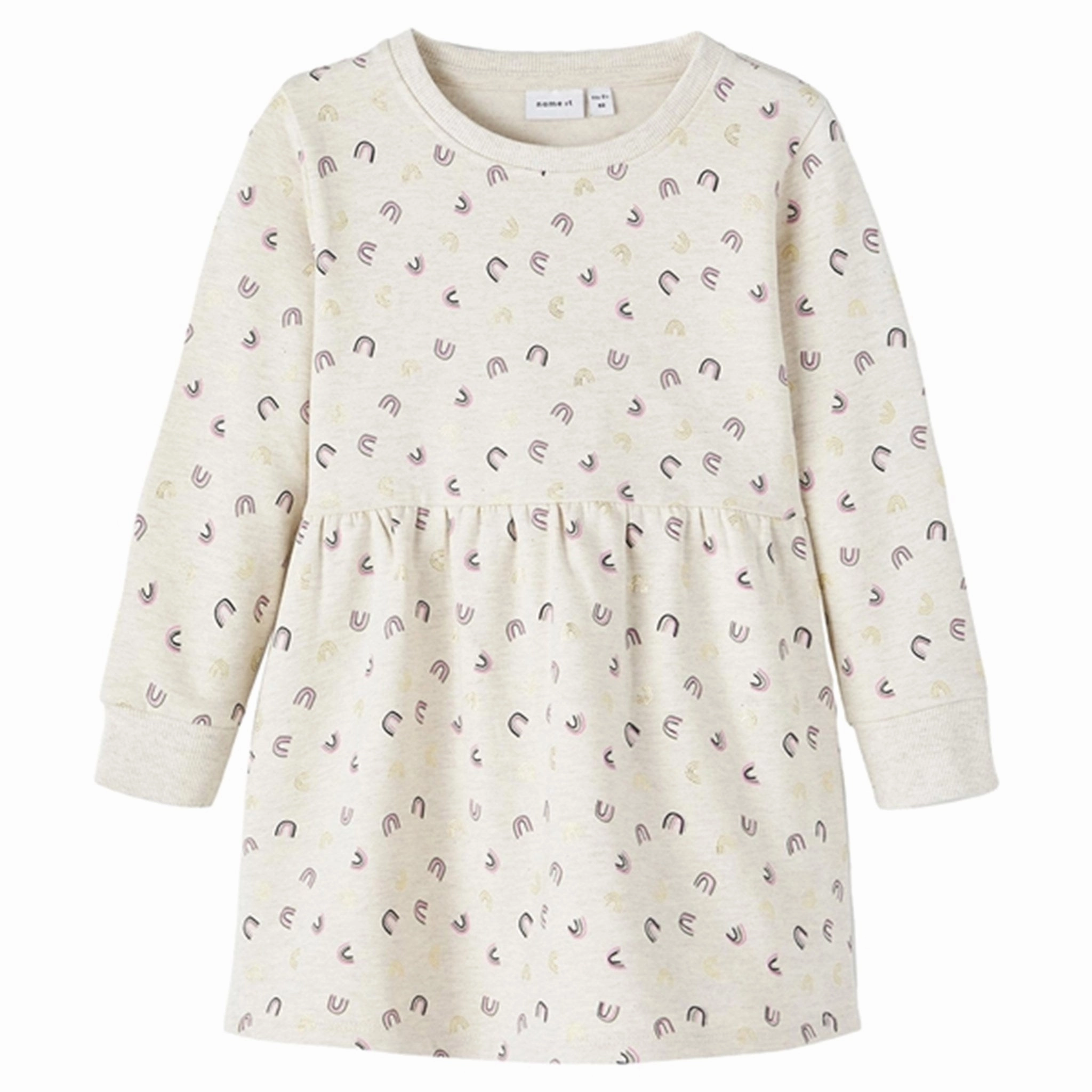 Modern Touch Modern and Stylish Name it Peyote Melange Tara Sweat Dress