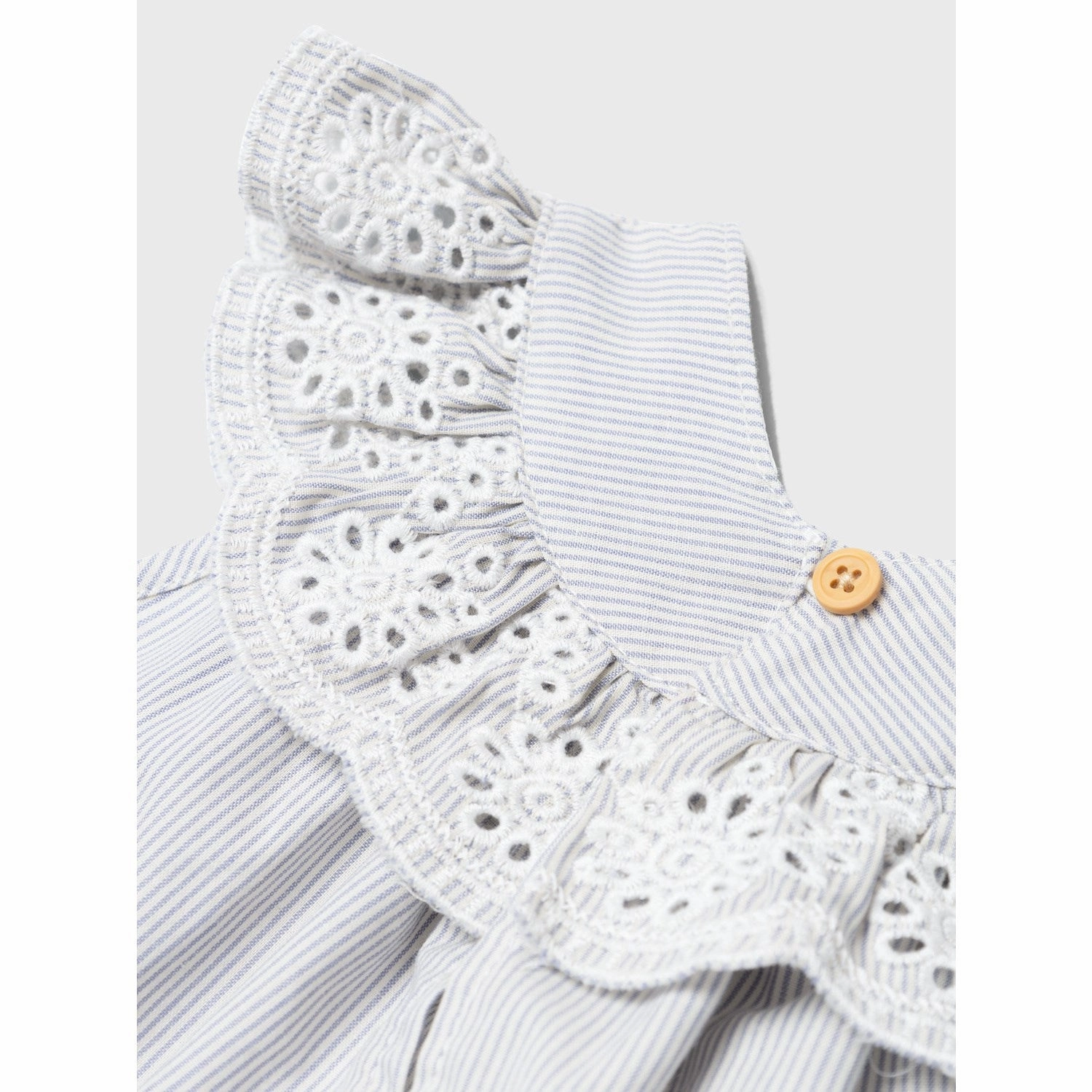 Name It Chambray Blue Hiline Dress Cut-Out-Detail Perfectly Fit Look