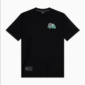 Practical Comfort Dolly Noire T-shirt manica corta Tre Ruote Tee ts110-ta-01 nero