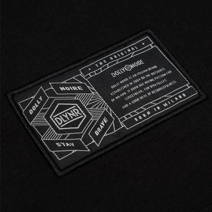 Casual Comfort Wear Versatile and Comfortable Dolly Noire T-shirt manica corta Tre Ruote Tee ts110-ta-01 nero