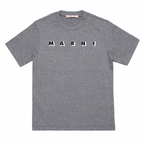 Soft and Flexible Marni Medium Gray T-shirt